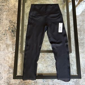 High impact black leggings